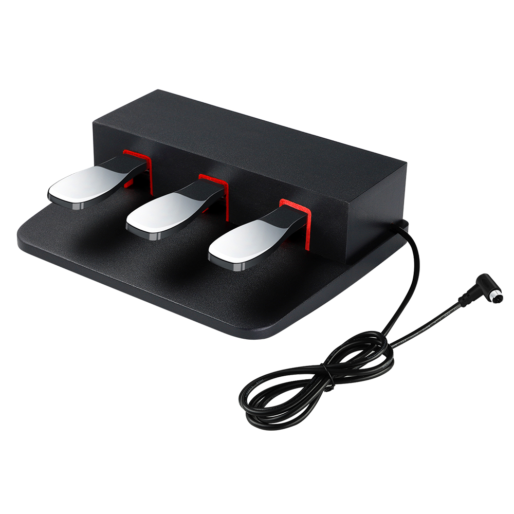 3Pedal for digital keyboard pianoThree foot pedal unit for yamaha LP